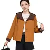 Chamarra con Capucha de Color Contrastante para Mujer 2026 Nueva Colección Primavera y Otoño Estilo Joven Suelta Casual Sudadera Chaqueta Corta Top para Mujer