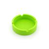 Cenicero Redondo de Silicona Camuflado Color Fluorescente con Logo Imprimible Resistente a Caídas Resistente a Altas Temperaturas