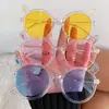 Óculos de Sol Infantis Fofos de Desenho Animado Óculos de Sol de Bebê Moda Meninos e Meninas Óculos de Brinquedo Anti-Uv para Crianças