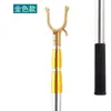 Tendedero con Forma de Horquilla 2.3m 4m Tendedero Telescópico Modelo Nuevo Tendedero de Acero Inoxidable con Forma de Horquilla para Secar Ropa 5m Se Puede Extender Sin Piezas Adicionales