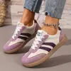 Zapatos de Entrenamiento Moral de Suela Plana para Mujer Modelos de Exportación Primavera y Otoño 2025 Talla Grande Zapatillas Deportivas de Exportación Zapatos Blancos Casuales de Moda para Mujer