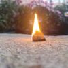 Barra de Cera para Fuego Barbacoa al Aire Libre Camping Supervivencia en Campo Emergencia Fuego Fuego Combustión Cera Tiras de Algodón Encendido de Chimenea Algodón para Fuego