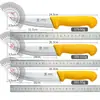 Cuchillo de Carnicero Asakh de Acero Inoxidable de 6 pulgadas, Cuchillo Doméstico para Cortar Carne y Huesos, Cuchillo Multiusos para Pelar Frutas, Stock Listo del Fabricante al por Mayor