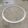 Corte láser de anillo grande de acero inoxidable, posición del agujero de la junta, perforación láser, procesamiento de disco de brida de placa gruesa de acero al carbono