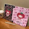 Funda Protectora Linda de Tomate Kt para iPad Tablet Décima Generación Y Fold Air Dibujos Animados Mini con Ranura para Bolígrafo 13 pulgadas Japonés y Coreano