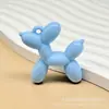 Colgante de Perro Globo de Color Sólido Acrílico Colgante para Llavero DIY Accesorios de Colgante de Perro Globo Venta al por Mayor
