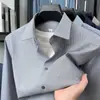 Camisa de manga larga para hombre de mezcla de lana, nuevo modelo 2026, casual y elegante, camisa interior cálida para papás