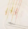 Distrito de Lu Corrente em Ouro Super Conservadora de Cor Universal Corrente em O de Forma O-Ring para DIY Feita à Mão Ajustável Acessórios de Corrente em O Joias Colar Atacado