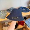 Lavado de cadena JMX Gorro boina de mezclilla con parte superior plana para niños Otoño temprano Nuevo Coreano ins moda Gorra capullo Venta al por mayor