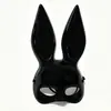 Máscara de Conejita de Halloween de Media Cara de Fábrica Origen en Stock, Disponible para Dropshipping