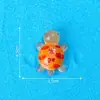 Paisagem em miniatura, que brilha no escuro, tartaruga da sorte, decoração DIY, cápsula surpresa, conjunto combinando, enfeites de mesa e para carro