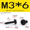 Parafusos Autoatarraxantes Sextavados Externos com Flange Dentada Zinco Preto Aço Inoxidável 304 M3~M8 Parafusos Autoatarraxantes Padrão Guangdong Gbwa