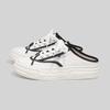 Zapatos de lona de estilo coreano de moda para mujer, con suela gruesa, transpirables y cómodos, para primavera y otoño, 8575