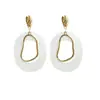 Pendientes Europeos y Americanos Exagerados Grandes Coreanos Elegantes Largos Tendencia Personalidad Versátiles Simples Geométricos Anillo Pendientes de Acrílico