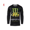 Roupa de Ciclismo de Verão Camiseta de Manga Longa Motocicleta Off-Road Downhill Macacão Mountain Bike Off-Road Esportes ao Ar Livre Camiseta Respirável