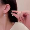 Pendientes de plata 925 con forma de ojo de gato y nicho de sentido avanzado para mujer, elegantes pendientes de perlas de lujo ligeros, joyería para las orejas al por mayor