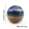 Cristal Natural Amatista Jade Piedra Colorida Gema Natural Empalme Artesanía Colgante Adornos Suministro Transfronterizo