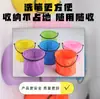 Cubo Pequeño Plegable para Lavar Pinceles, Cubo para Lavar Pinceles de Pintura Acuarela Artística, Cubo Pequeño Portátil para Actividades al Aire Libre de Niños