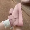 Botas de nieve para mujer con suela gruesa y antideslizante, nuevo estilo invierno 2026, diseño sin cordones, forradas de felpa y engrosadas para abrigar, botas de algodón para la nieve
