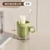 Taza de Enjuague Bucal de Lujo Ligero Taza para Cepillo de Dientes de Pareja Taza para Lavar Caja Transparente para Almacenamiento de Pasta de Dientes y Cepillo de Dientes Taza para Cepillo de Dientes Dental para el Hogar