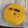 Equipo de Ejercicio al Aire Libre Tai Chi Rou Tui Accesorios de Mantenimiento Placa Metálica de Tai Chi Plato Giratorio de Hierro Placa de Tai Chi Rou Tui Placa de Empuje de Manos