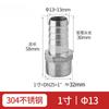 Acero inoxidable 304 hexágono junta de tubo de cuero rosca externa diámetro variable manguera tubo de agua rosca externa pagoda tapón de cuero bambú 4/6 puntos