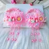 Nueva Diadema Morada Kuromi para Niños Diadema Pequeña Intestino Rosa Melody Accesorios para el Cabello de Dibujos Animados Dulce Princesa Flor