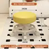 Taburete Pequeño con Ruedas Universal, Taburete para Cambiarse los Zapatos del Hogar, Taburete Redondo Giratorio Móvil con Bebé, Para Sentarse a Largo Plazo, Taburete Bajo con Ruedas para Entrega Rápida