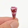 Cone Miniatura Comida Brinquedo Mini Artificial Feito à Mão Material DIY Acessórios Casa de Boneca Decoração Joias Casa de Boneca