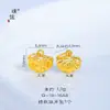 Puzuo Color Fuerte que Conserva Arena Dorada Accesorios DIY Marca Segura y Feliz Accesorios para Levantar Colgante Pequeño Pulsera Collar Colgante