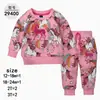 Sudadera de Otoño Nueva de Cuello Redondo Transfronteriza Material Ropa para Bebés y Niños Traje de Dos Piezas Traje Deportivo Casual [Mayoreo]