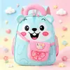 Mochila de jardín de infantes de dibujos animados para niños, mochila pequeña para exteriores, mochila nueva transpirable y ligera para bebés, para niñas que empiezan la escuela