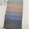Ventas Directas de Fábrica de Tela de Camisa a Cuadros Tejida, Ropa Infantil a Cuadros Pequeños Lavada, Tela a Cuadros Pequeños para Shorts