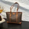 Diseño Personalizado Portátil Estilo Occidental Bolso de Mujer Verano 2025 Bolso Tote Sencillo de Moda Cuadros Retro Bolso de Hombro/Axila