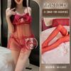Love Lencería Camisón Sling de Lazo Tul Transparente Pijama Sexy Ropa Emocional Divertida para Mujer