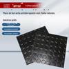 Fivela Redonda Antiderrapante Placa de Borracha Folha de Salgueiro Cinco Barras Piso Tianqiao Listras de Borracha Padrão Moeda de Cobre Almofada de Borracha de Alta Elasticidade Absorvente de Choque