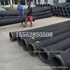 Mangueira de borracha com flange de arame de aço de 6, 8, 10, 12, 14, 16 polegadas, mangueira de borracha de sucção e drenagem com arame de aço de 150-400 mm