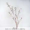 Ramo falso de simulación de color blanco terminado con flores de seda artificial para boda, fila de flores de plástico, arreglo de boda de alta calidad