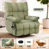 Sofá tipo cápsula espacial de primera clase para una persona, sillón reclinable eléctrico multifuncional para sala de estar, sillón de masaje y manicura, sillón giratorio reclinable