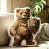 2026 Modelo Nuevo Almohada de Peluche Divertida con Forma de Animal y Patrón de Impresión Digital, Almohada Casera Casual y Cómoda