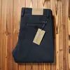 Pantalones Casuales Rectos Holgados de Moda para Hombre, Gruesos y Cálidos, Mezcla de Lana, Forro de Polar, Estilo Invierno 2025 'Old Money'