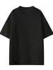 Camiseta Masculina de Manga Curta, Novo Estilo de Verão, Versátil, Casual, Simples, Camiseta Top de Meia-Manga de Alta Qualidade para Homens