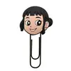 Grupo de Chicas Hunter Clips de Papel Coloridos Creativos Dibujos Animados Papelería para Estudiantes Marcapáginas Divisor de Páginas Venta Directa de Fábrica