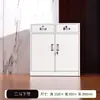 Armário de Aço para Escritório, Armário de Metal para Arquivos, Armário de Documentos Financeiros com Chave, Armário Metálico de Múltiplas Camadas, Armário Baixo de Porta Dupla