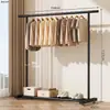 Perchero simple de pie para dormitorio, hogar, balcón, tendedero interior, adecuado para apartamentos de alquiler y dormitorios