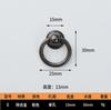 Fabricante de Puxadores Furo Único Prato de Lótus Alça de Anel Antiga Alça de Tampa Puxador de Porta de Armário Gaveta Caixa de Joias Alça Atacado