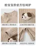 Mameluco Cálido para Bebé Estilo Otoño e Invierno Mameluco Acolchado de Algodón para Recién Nacido Traje para Gatear para Niños y Niñas Ropa de Invierno Gruesa de Algodón Puro para Bebé