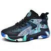 Zapatillas de baloncesto transfronterizas para adolescentes y estudiantes de secundaria, zapatillas de baloncesto para hombre, zapatillas de entrenamiento profesional, zapatillas antideslizantes y amortiguadoras