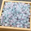 8mm Beads Flor Explosiva Esmalte Gelo Rachado Contas Soltas Material para Pulseira Colar Brinco DIY Feito à Mão Ornamento Acessórios Nenhum