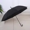 Paraguas Largo Sobredimensionado Rolls-Royce Doble Golf Engrosado Negro Paraguas de Regalo para Hombre de Negocios de Alta Gama